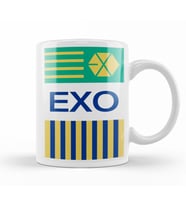 Kpop Exo Kupa Bardak Porselen