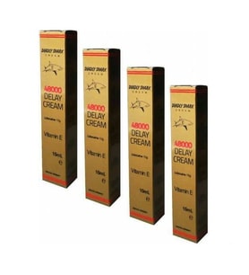DEADLY SHARK 48000 GECİKTİRİCİ KREM 4 ADET 15ML ORJİNAL