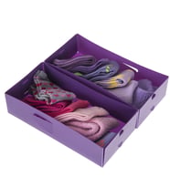 Çekmece İçi 2 Li Kutu Set Çorapesya Düzenleyici Y10-052F2
