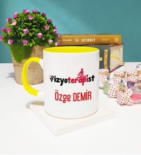 Fizyoterapist Kupa Bardak Sarı