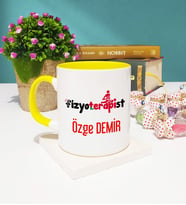 Fizyoterapist Kupa Bardak Sarı