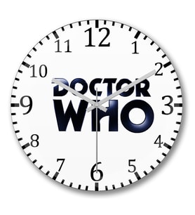 Doctor Who 02 Duvar Saati Bombeli Gercek Cam