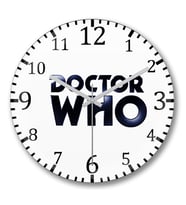 Doctor Who 02 Duvar Saati Bombeli Gercek Cam