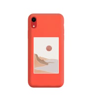 Turuncu Lansman Kılıf iPhone XR