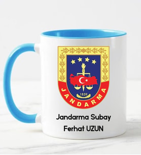 Jandarma Subay Kupa Bardağı Mavi
