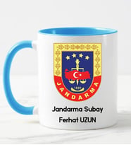 Jandarma Subay Kupa Bardağı Mavi