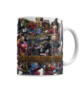 Avengers Infinity War Exclusiva Nerd Word Kupa Bardak Porselen