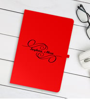 BK Gift Kişiye Özel İsimli Kırmızı Defter - 3