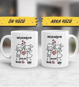Seni Seviyorum Kupa bardak