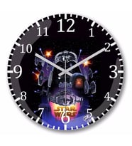Star Wars Episode V  Duvar Saati Bombeli Gercek Cam