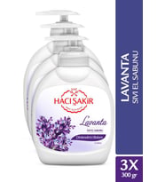 Hacı Şakir Lavanta Dinlendirici Bakım Sıvı El Sabunu 3 x 300 ml