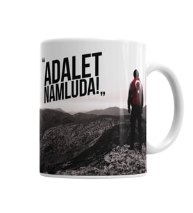 Ayyıldız Adalet Namluda Kupa Bardak Porselen