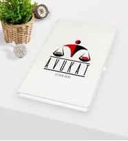 BK Gift Kişiye Özel Avukat Temalı Beyaz Defter - 4