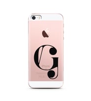 Iphone 5 Harf Tasarımlı Telefon Kılıfı G-Harfi 