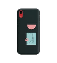 Siyah Lansman Kılıf iPhone XR
