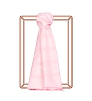 İpekevi Şeker Pembe Mono Panjur İpek Şal