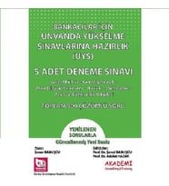 Bankacılar İçin Unvanda Yükselme Sınavına Hazırlık 5 Adet Deneme Sınavı