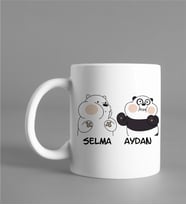 We Bare Bears Kupası Kişiye Özel