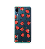 Şeker Tasarımlı Süper Şeffaf Silikon Telefon Kılıfı Huawei P20   
