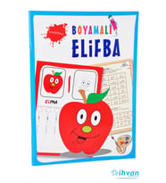 Boyamalı Elif-ba Kitabı-Dini Eğitici Kitap 1198