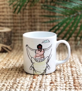 Baba Kız Tasarımlı Kupa
