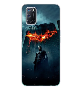 Batman Tasarım Süper Şeffaf Silikon Telefon Kılıfı Oppo A52-A72