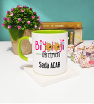 Biyoloji Öğretmeni Kupa Bardak Yeşil