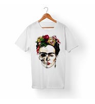Frida Kahlo Beyaz Tişört
