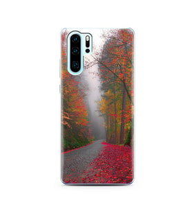 Sonbahar Tasarımlı Süper Şeffaf Silikon Telefon Kılıfı Huawei P30 Pro 