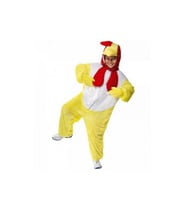 Unisex Sarı Horoz/Tavuk Çocuk Kostümü