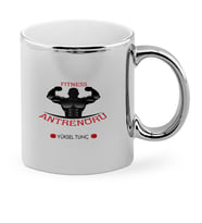 BK Gift Kişiye Özel Mesleki Fitness Antrenörü Krom Kupa Bardak  4