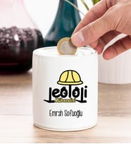 Jeoloji Mühendisi Kişiye Özel Kumbara