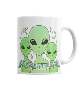 Allergic To Humans Kupa Bardak Porselen