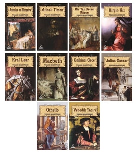 Anonim William Shakespeare Seti 10 Kitap