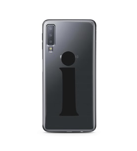 Samsung A7 (2018) Harf Tasarımlı Telefon Kılıfı İ-Harfi 