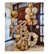 Happy Birthday Sürpriz Balon Buket Aranjman