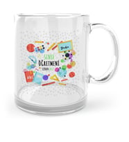 BK Gift Kişiye Özel Sınıf Öğretmeni Cam Kupa Bardak  6