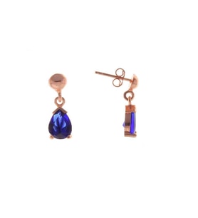 Safir Taşlı Damla Küpe SGTL5938