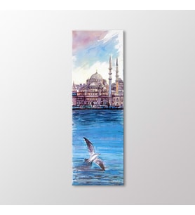 Arty Tablo Suluboya, İstanbul Manzarası Tablo (Karışık)