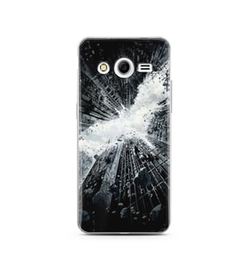 Gökdelen Tasarım Süper Şeffaf Silikon Telefon Kılıfı Samsung Core 2