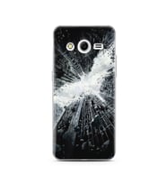 Gökdelen Tasarım Süper Şeffaf Silikon Telefon Kılıfı Samsung Core 2