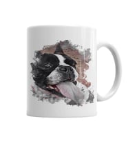 Frenchies Pug  Köpek Kupa Bardak Porselen