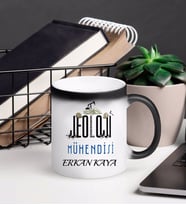 Jeoloji Mühendisi Kupa Bardağı Sihirli (Beyaz)
