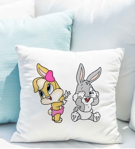 Buggs Buny - Lola Bunny Yastığı