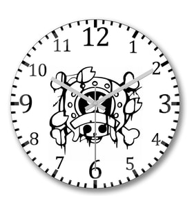 Tony Tony Chopper - One Piece Duvar Saati Bombeli Gercek Cam