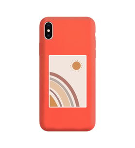 Turuncu Lansman Kılıf iPhone XS