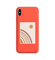 Turuncu Lansman Kılıf iPhone XS