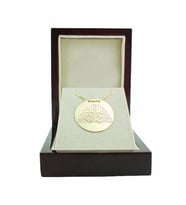 Dua Plaka Kolye Besmele (3) 3,50 Gram 14 Ayar Altın (Sarı)