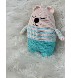 Amigurumi Uyku Arkadaşı Ponçik (Krem)