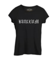 Burzum - Logo Siyah Bayan Tshirt